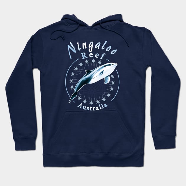 Swimming with dolphins at Ningaloo Reef, Australia Hoodie by TMBTM